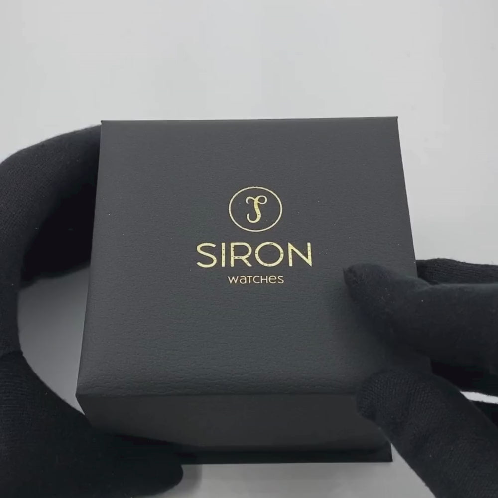 LUNA Night Blue – Silver – Silver Leather