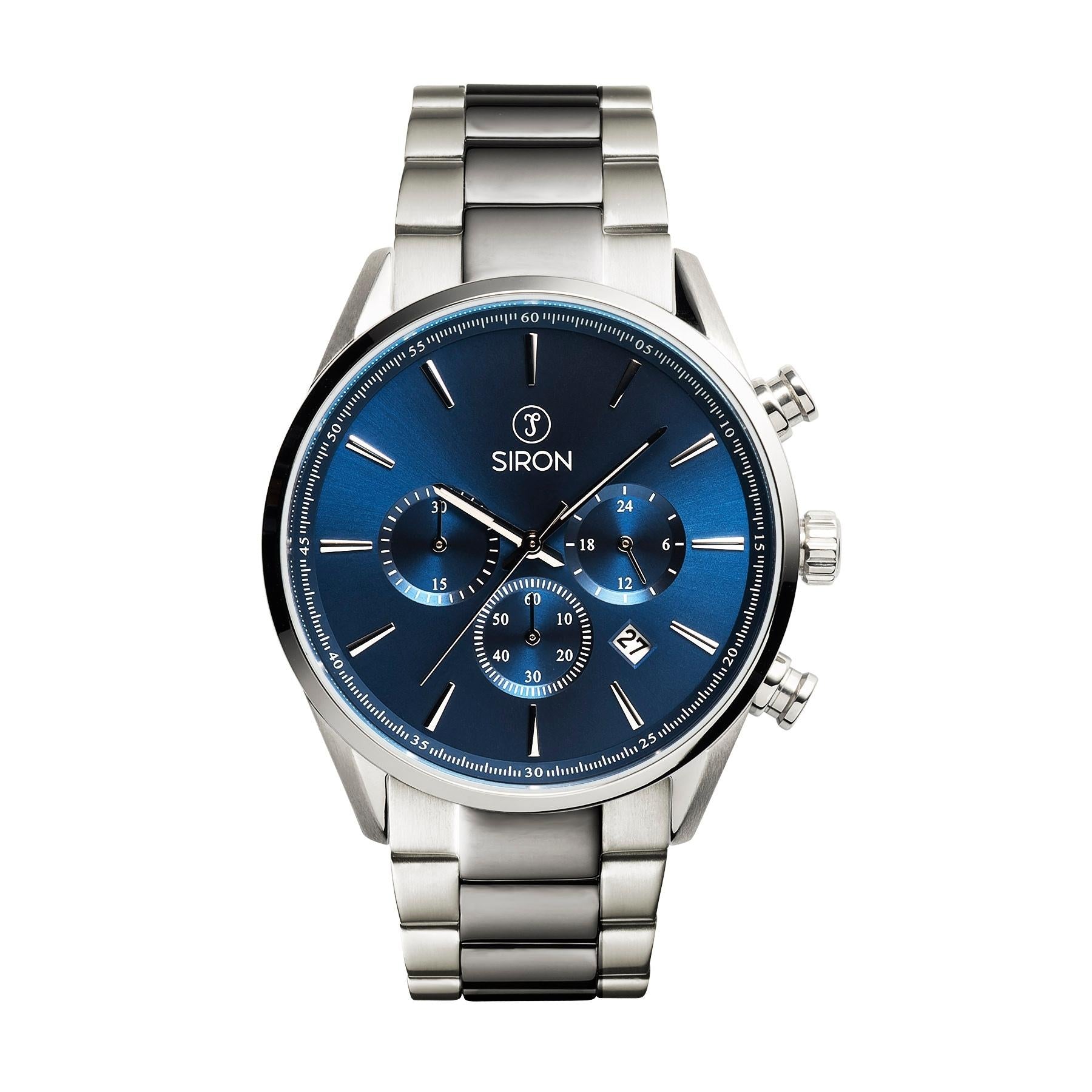 Superior Chrono Deep Blue – Silver - Metal