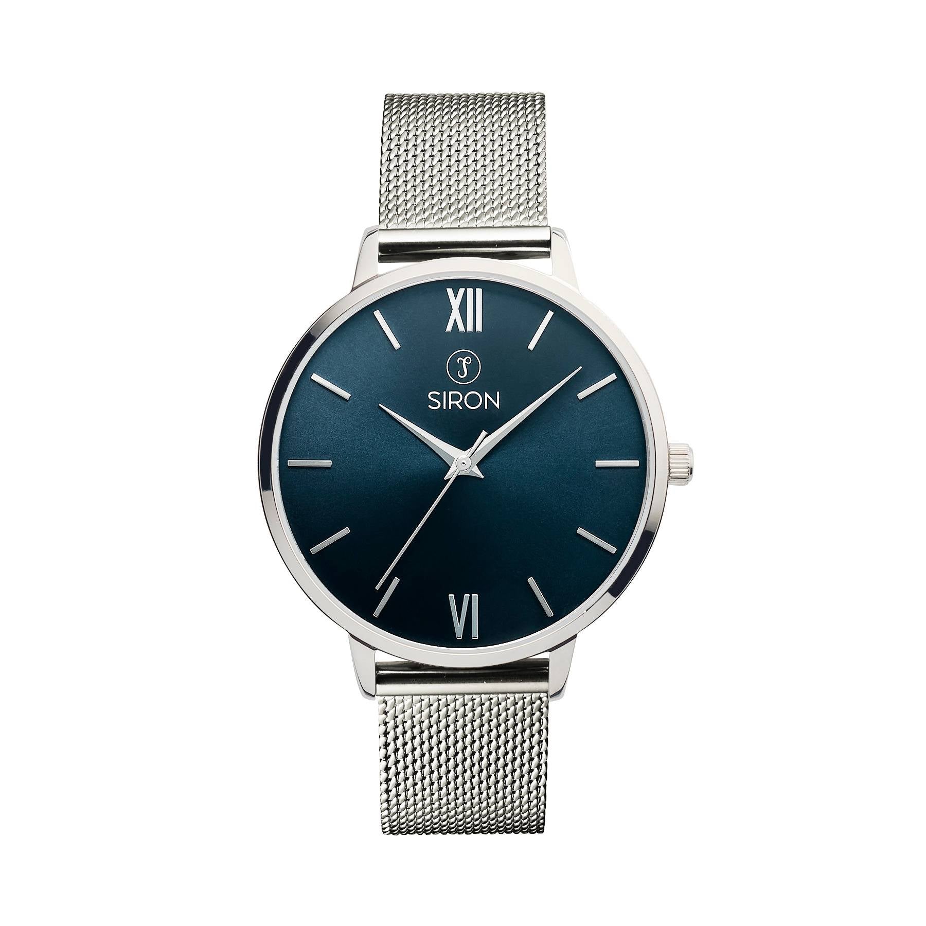 LUNA Night Blue – Silver - Mesh