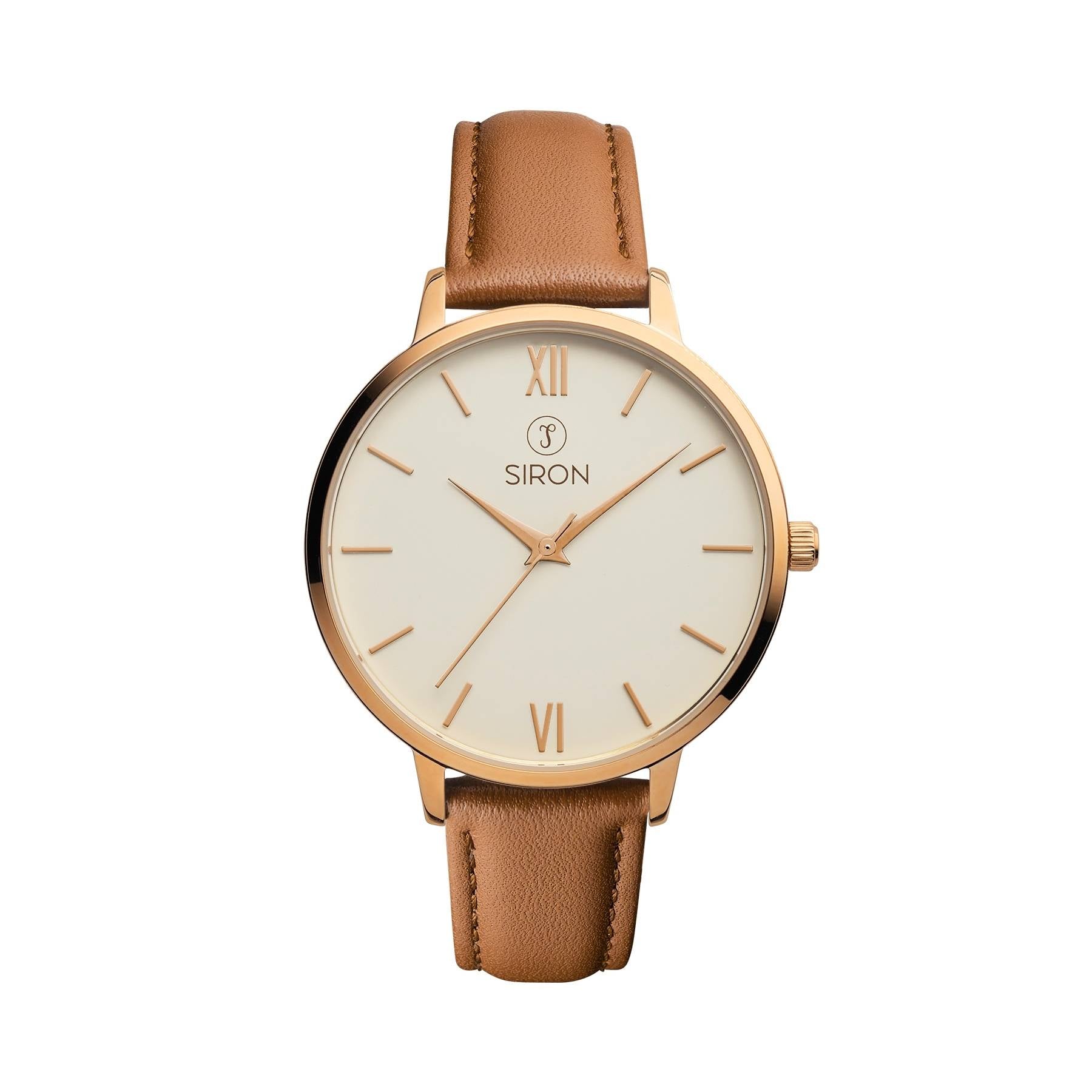 LUNA White – Royal Rose – Leather